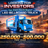 Looking 4 Investors For Our LED Billboard Truck